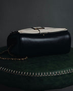 "Chloe" June bow-detail chain shoulder bag