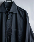 "GUCCI" Horizontal collar oversized shirt
