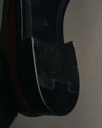 "BURBERRY LONDON" 00's-10's Sleek leather lace-up derby shoes