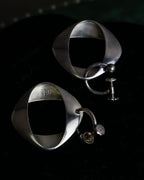 "GEORG JENSEN" Henning Koppel design sculptural silver earring