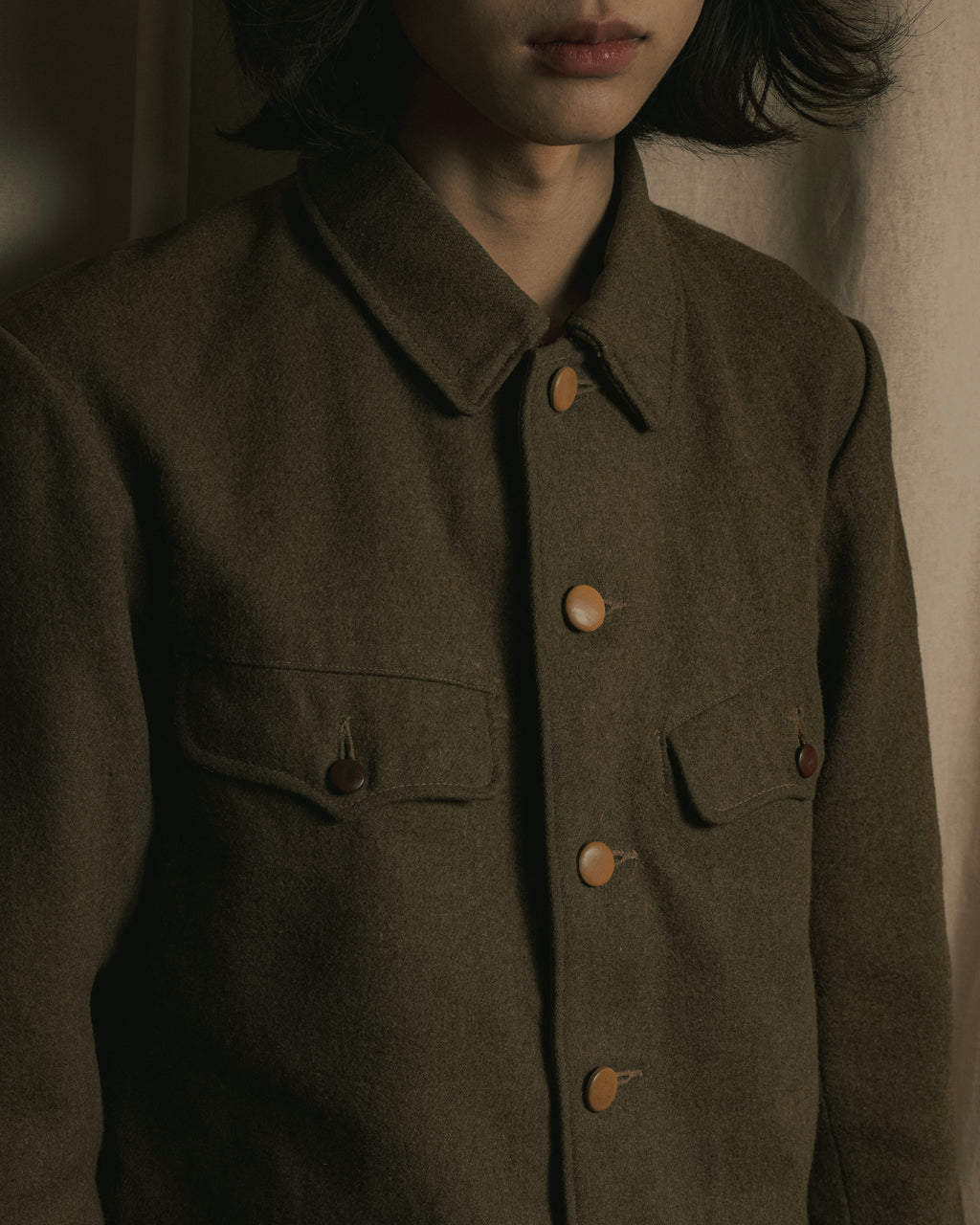 “Imperial Japanese Army” 1940’s wool melton field jacket