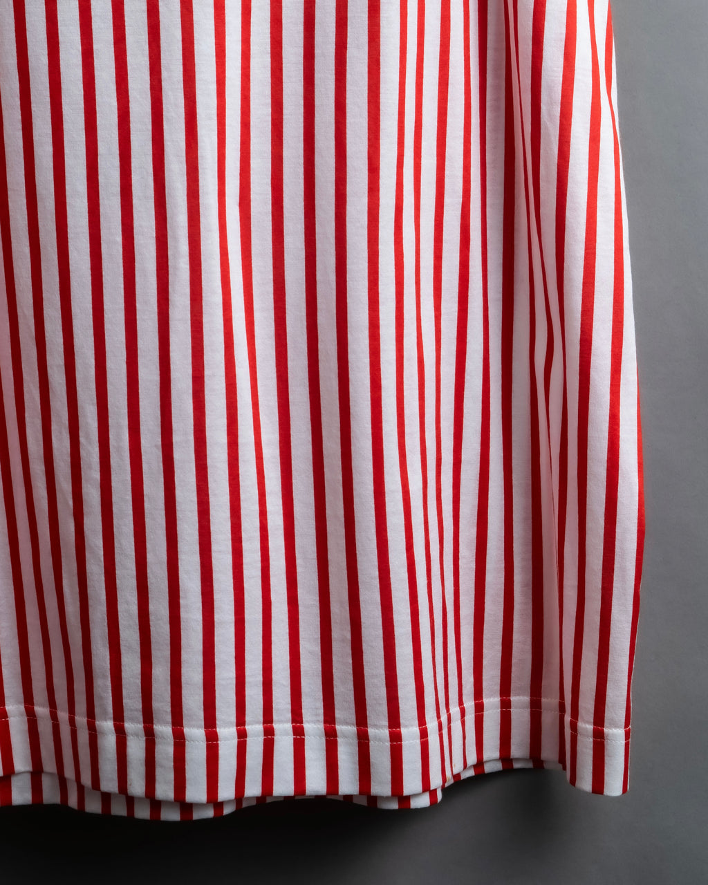 "Christian Dior" Stripe pattern front print tunic