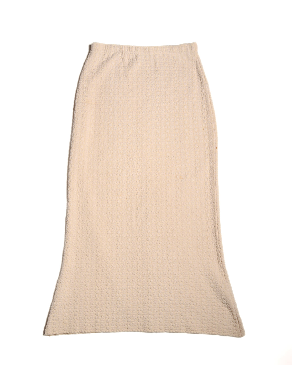 JIL SANDER/ Patterned Easy Skirt White