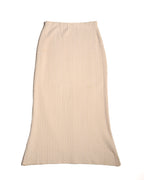 JIL SANDER/ Patterned Easy Skirt White