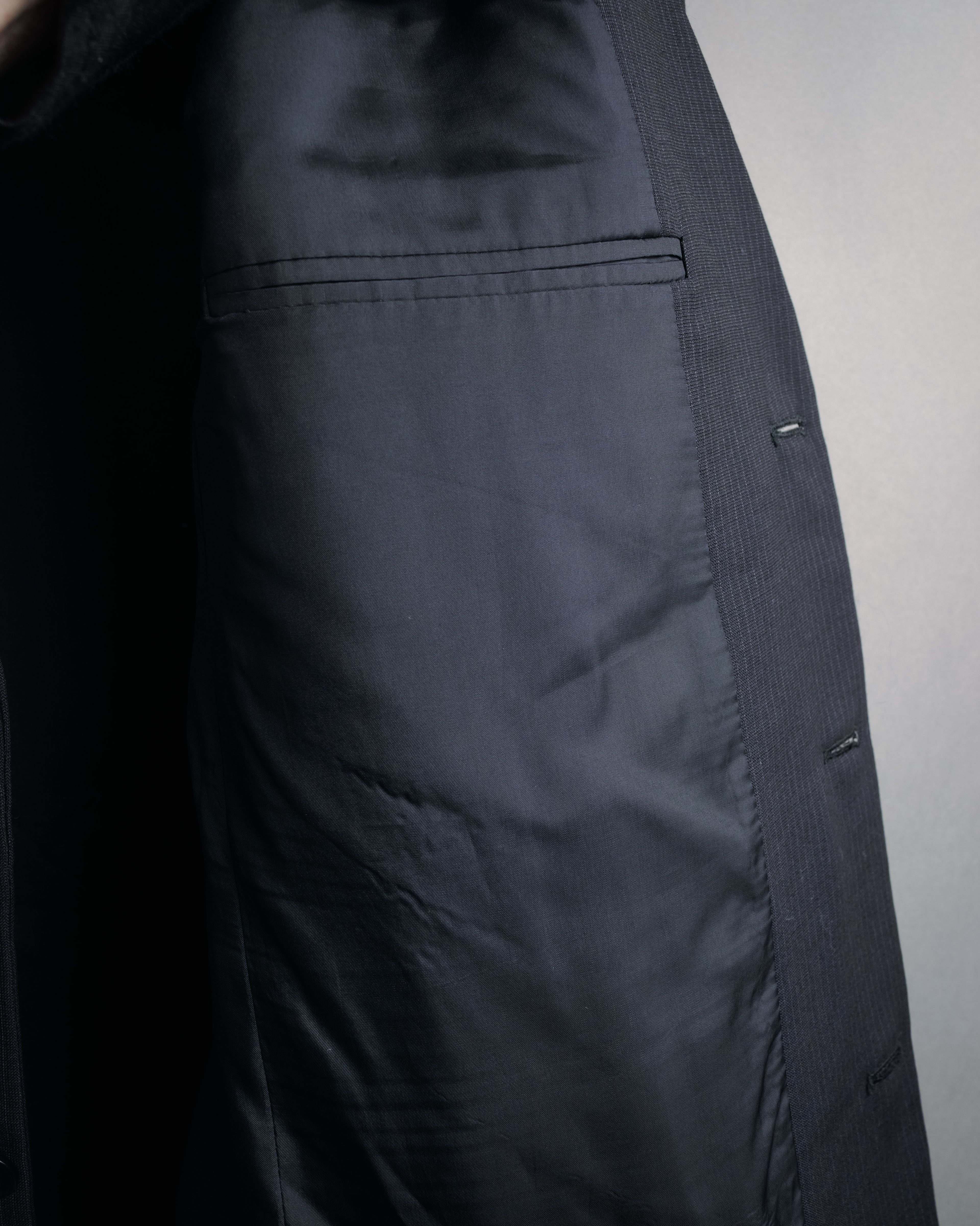 “ARMANI COLLEZIONI” 00’s Pinstriped three button suit set