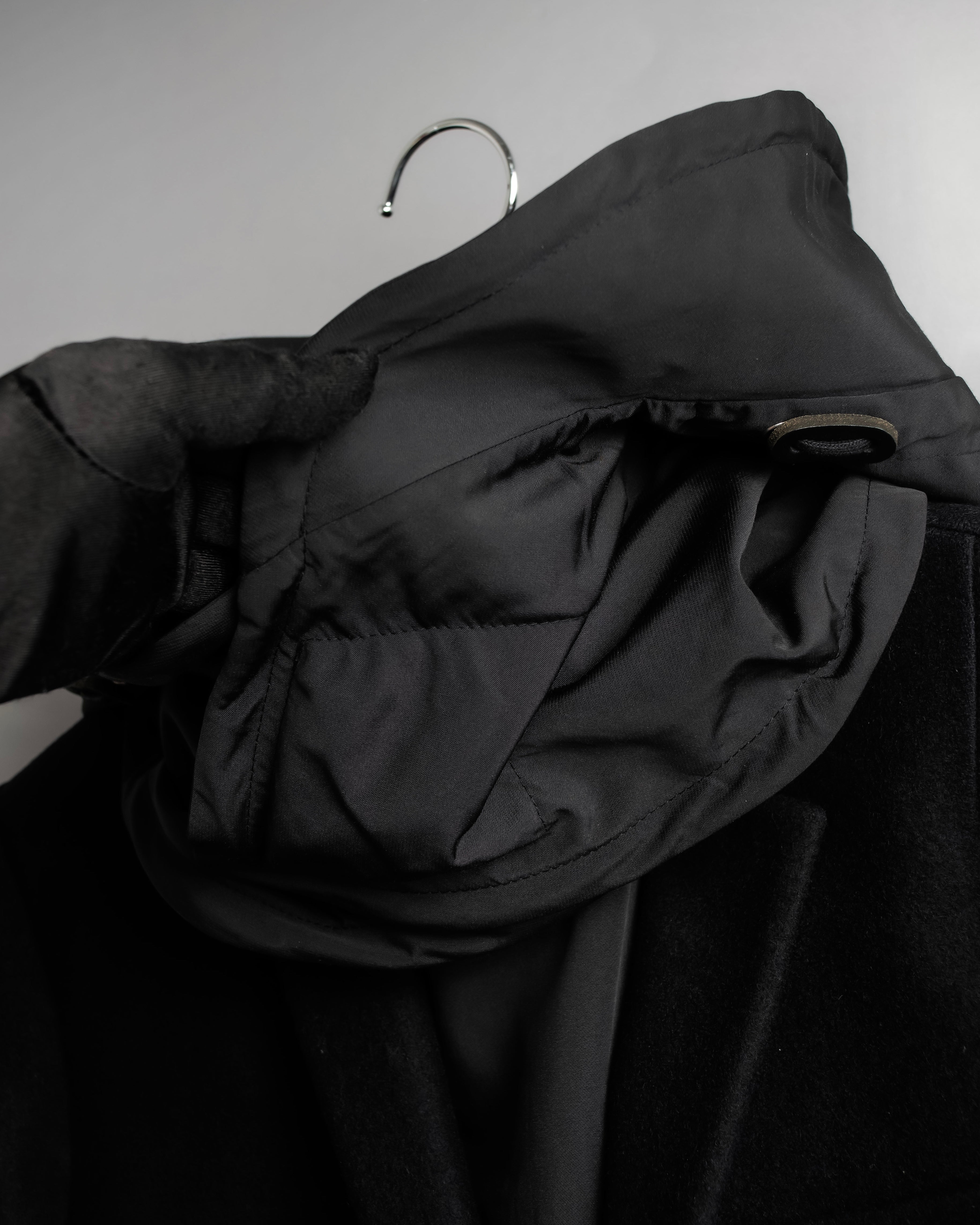 "Juun.J" Zip-up blouson docking design jacket