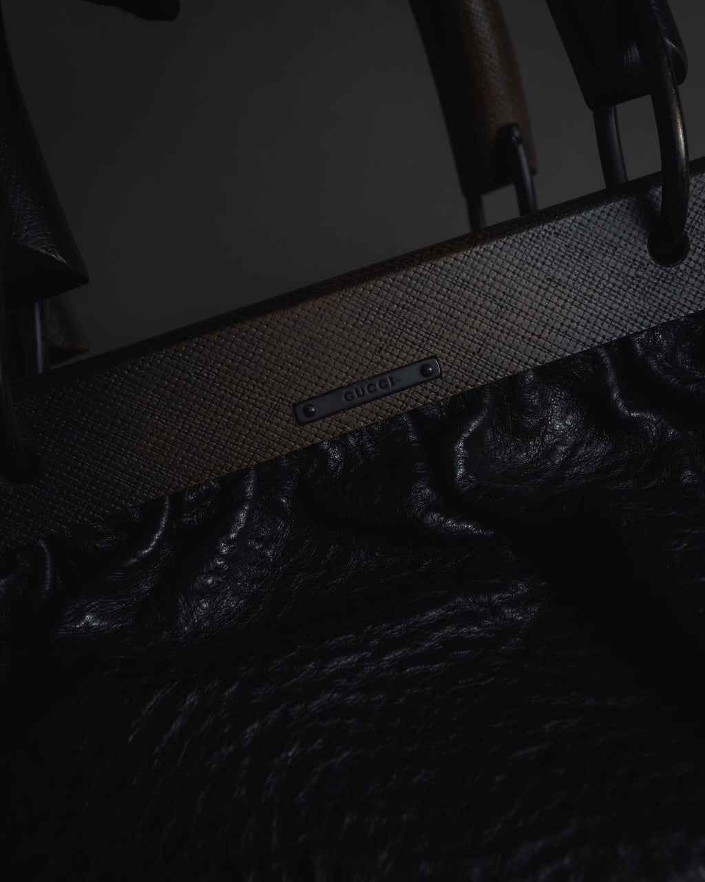 -SPECIAL- "GUCCI"
90’s-00’s Wood handle frame bag