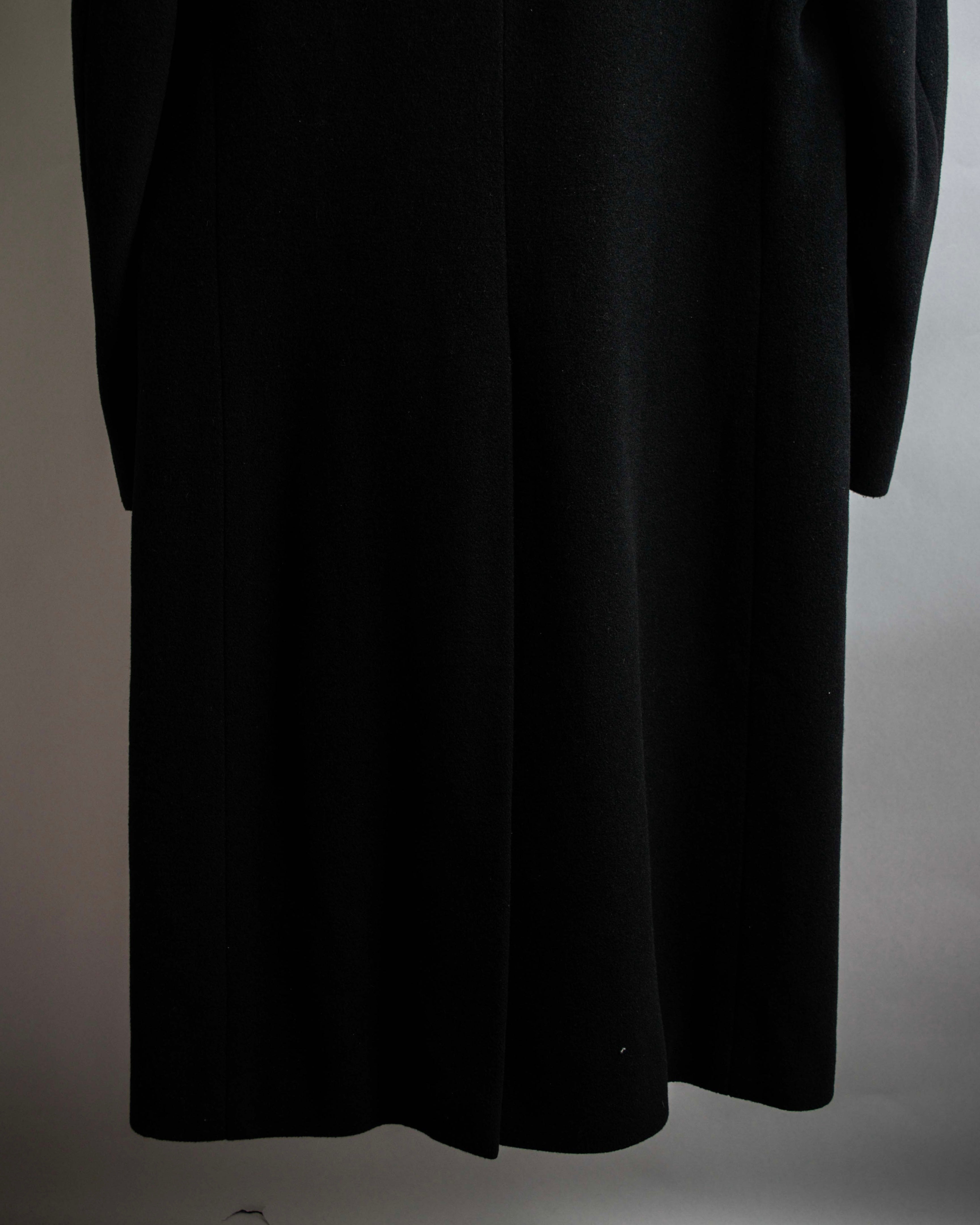 "Ralph Lauren" Structured oversized double-breasted Chester coat