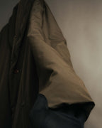 -SPECIAL- "ISSEY MIYAKE MEN" 80's Sculptural padded parachute long coat