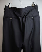 "YVES SAINT LAURENT" Classical tailoring shadow stripe pattern set up