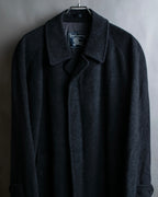 "BURBERRYS" Vintage stand collar concealed long coat