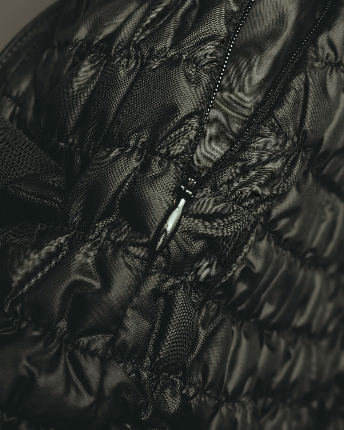 "ARMANI COLLEZIONI" 00's-10's Sculptural ruched zip-up jacket