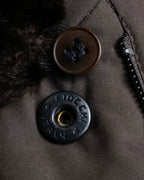 "Weekend Max Mara" Fur collar front zipper blouson