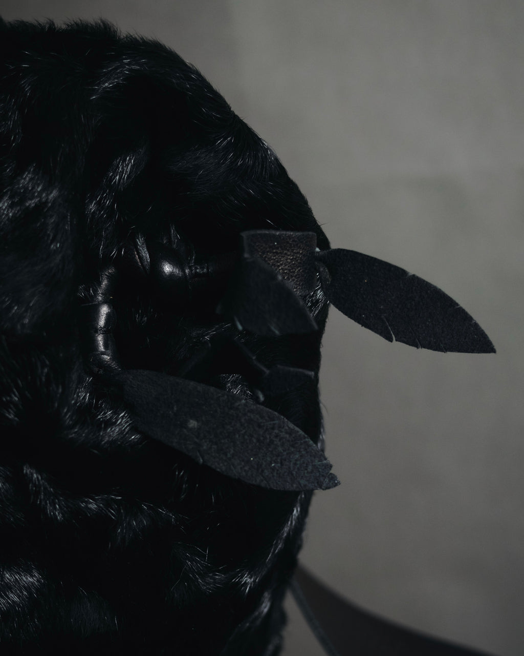 "Ermanno Scervino" 08’s-15’s Fur turquoise charm bag