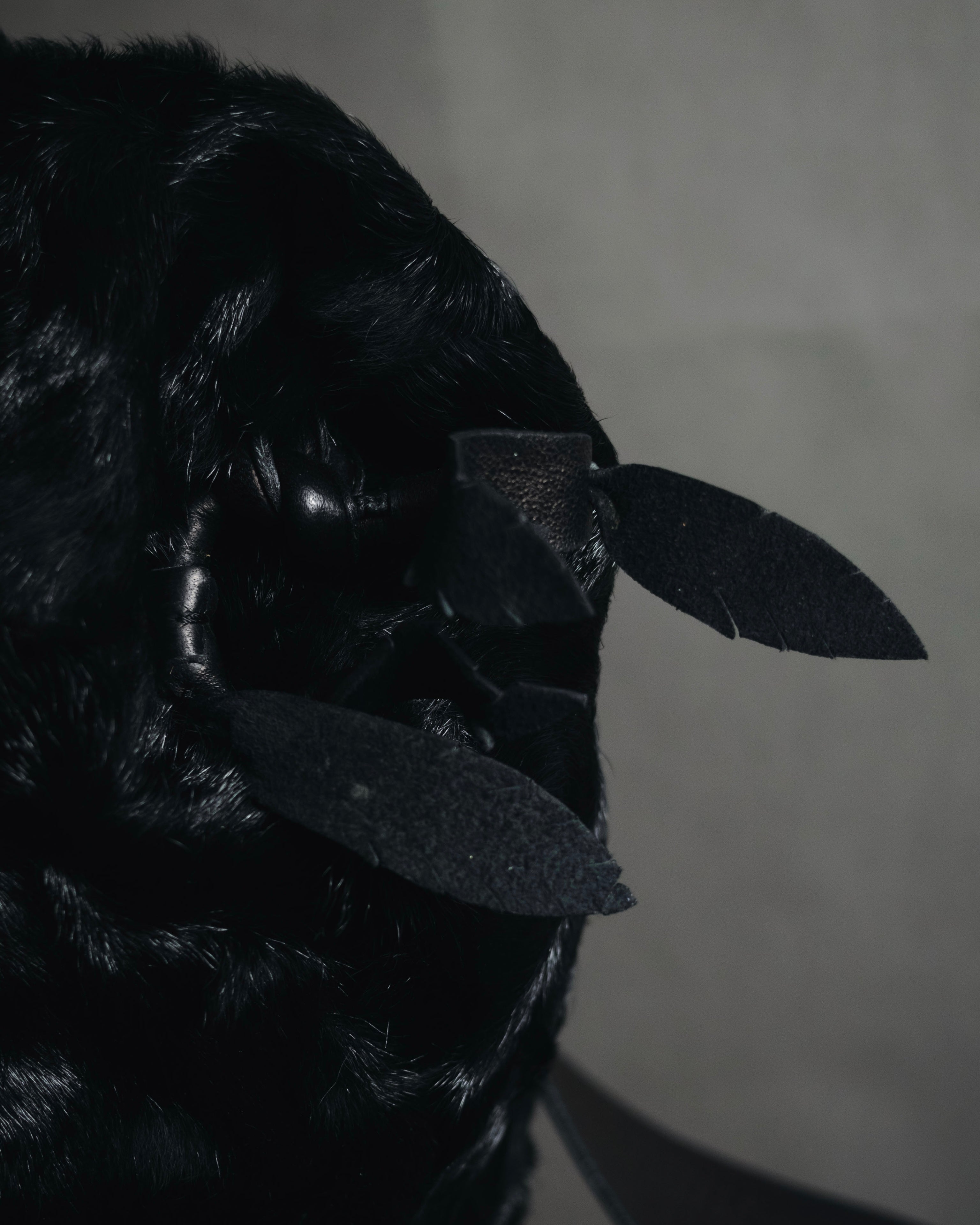 "Ermanno Scervino" 08’s-15’s Fur turquoise charm bag