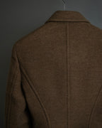 "SPORTSMAX" Carving flap design mid-length coat