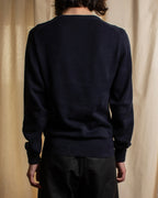 "HERMES" 80's-90's Minimalist design cotton knit