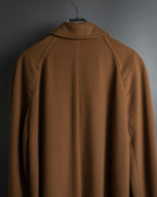 "FENDI" 90's Italian classic 100% cashmere belted coat