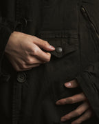 "COMME des GARCONS HOMME"
Utility zip pocket coat