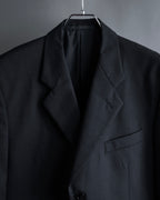 "ARMANI COLLEZIONI" Notched drape classically tailored jacket