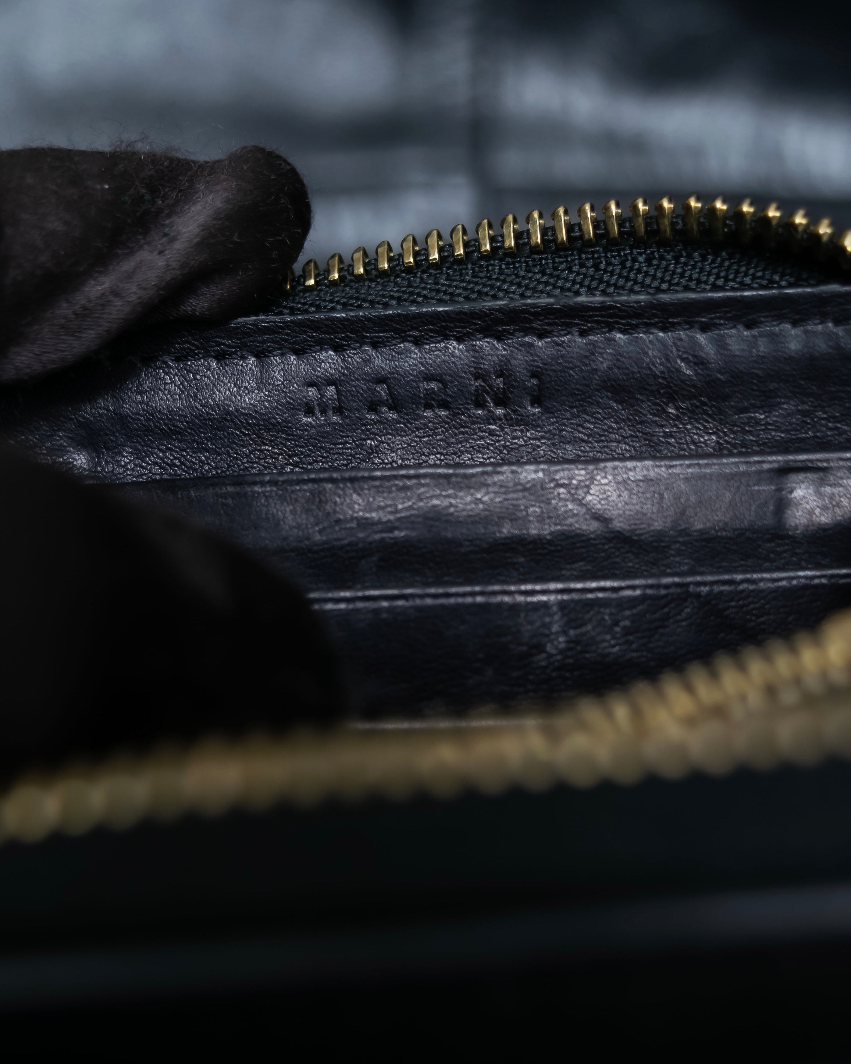 "MARNI" Leaf motif designed wallet