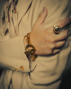 –SPECIAL– "CELINE" 90's Sculptural link bracelet