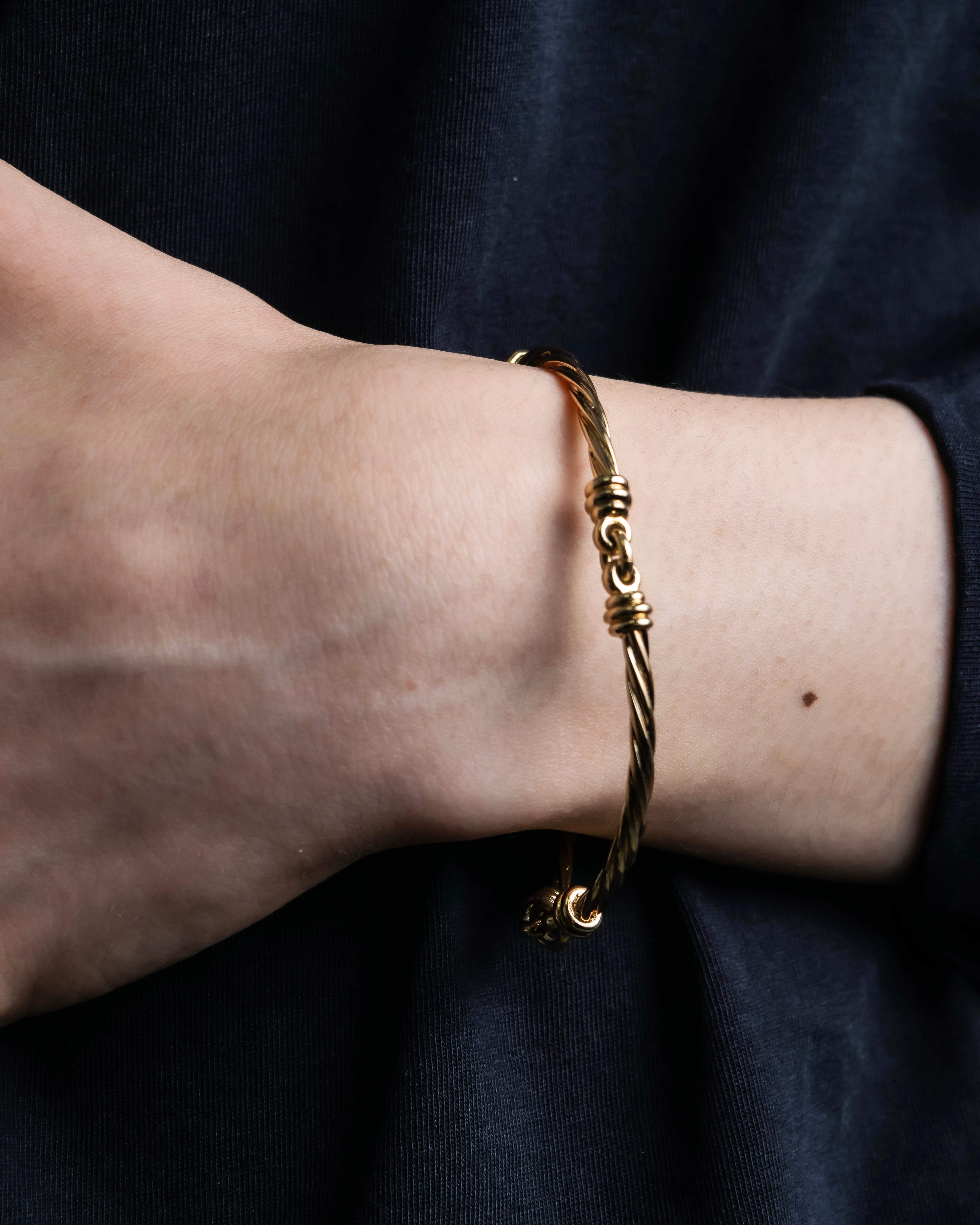 "DIOR" Twisted antique design bracelet