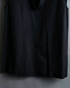 “BOTTEGA VENETA”  V neck designed no sleeve top