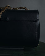 "Chloe" June bow-detail chain shoulder bag