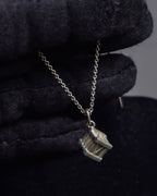 "Tiffany&Co" Roman numeral atlas cube silver necklace