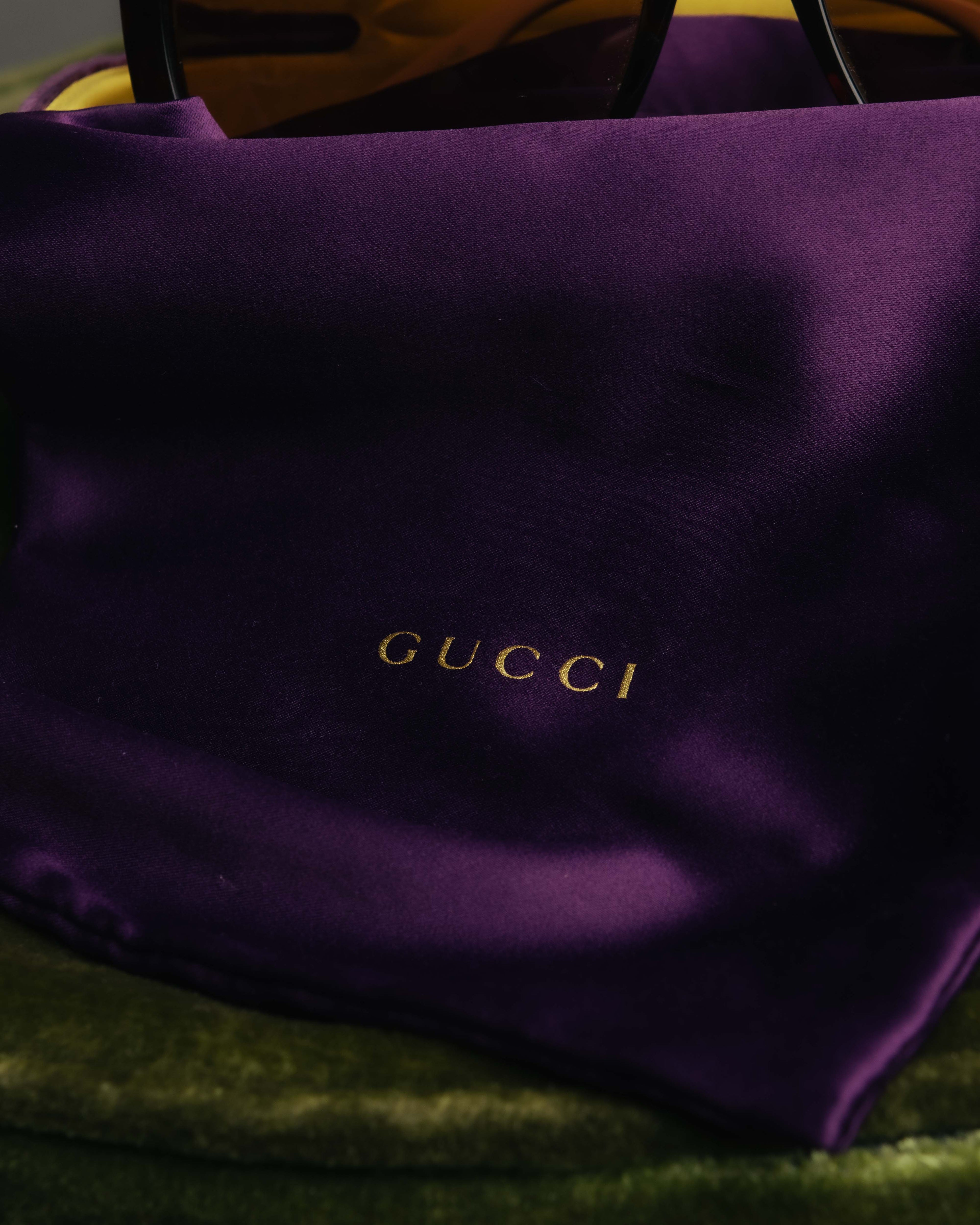 "GUCCI" 10's-20's Oversized square sunglasses