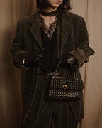 –SPECIAL– "BOTTEGA VENETA"
Late 80s–Early 90s Intrecciato trapezoid leather bag