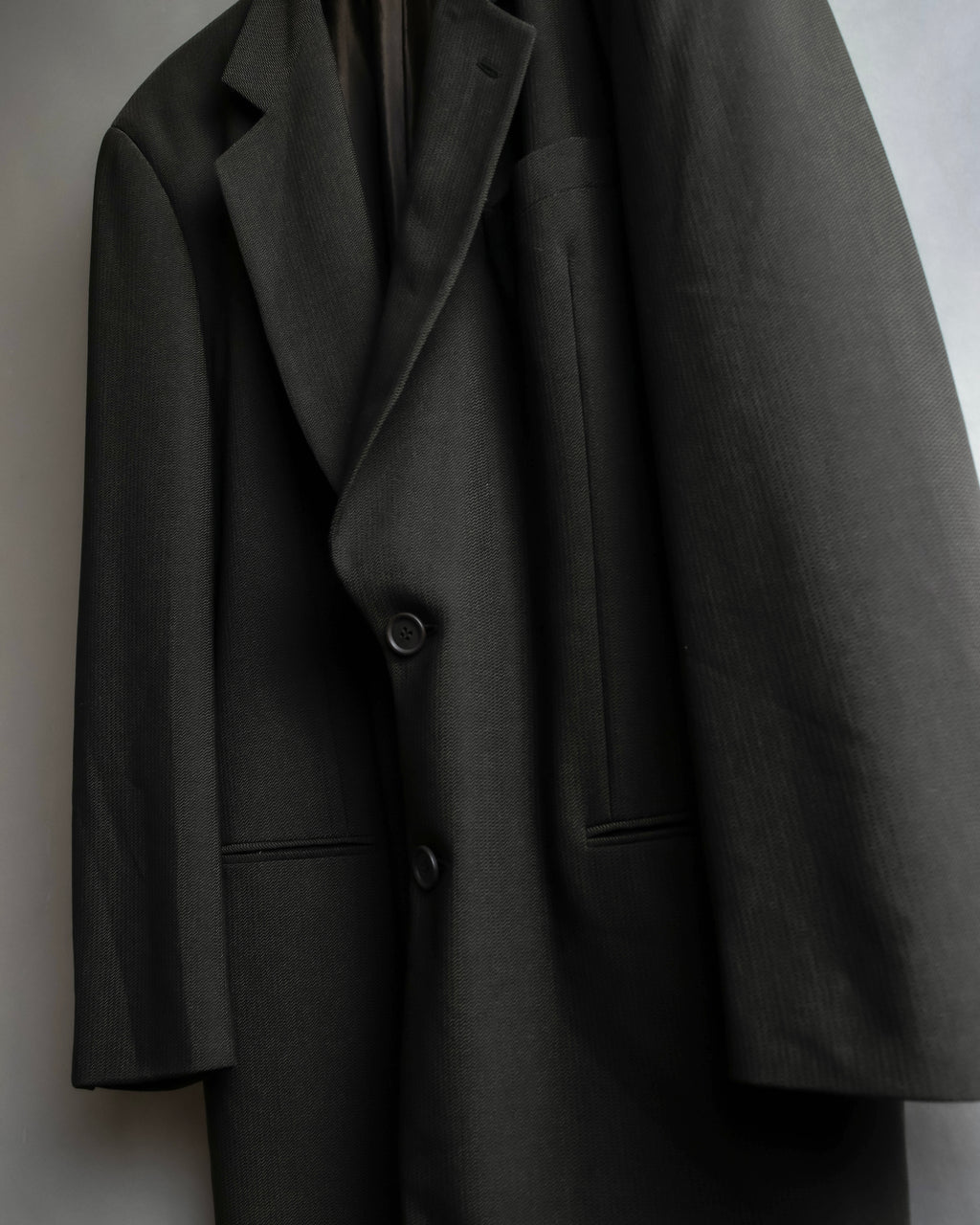 "GIORGIO ARMANI" 90's Oversized brown tailored jacket