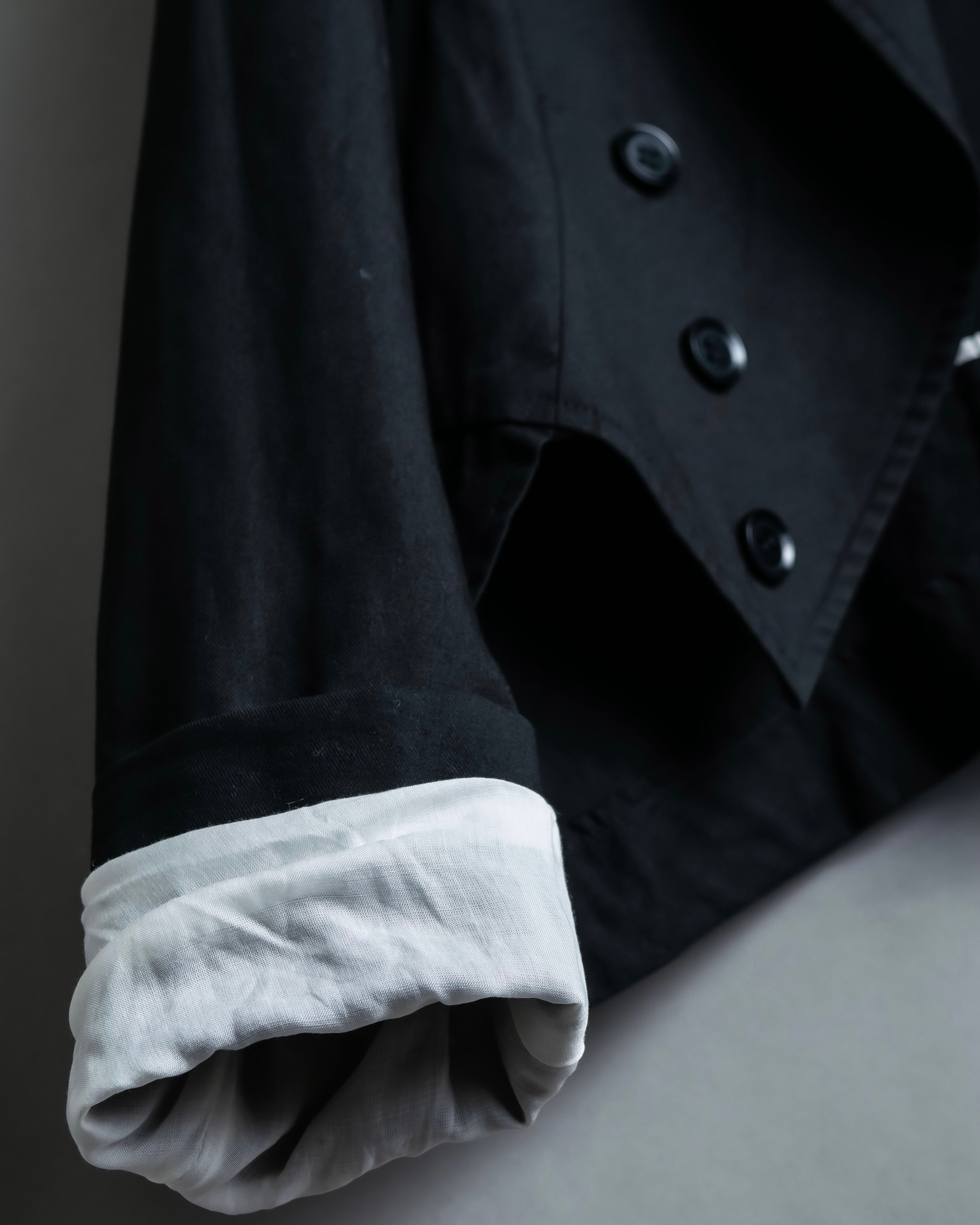 “Y’s” White lining sleeves short jacket