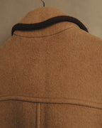 "Burberrys" 80's-90's Classic piped wool coat