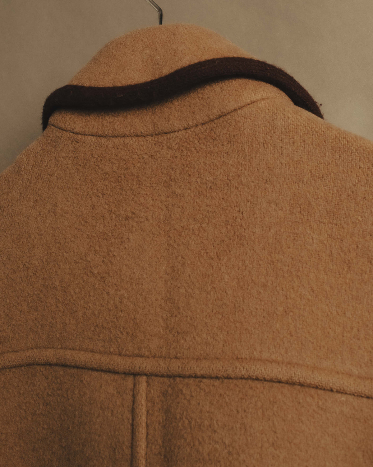 "Burberrys" 80's-90's Classic piped wool coat