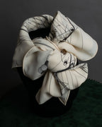 "HERMES" La Musique des Sphères Carre 90 silk scarf