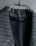 "Acne Studios" Antique design long striped coat