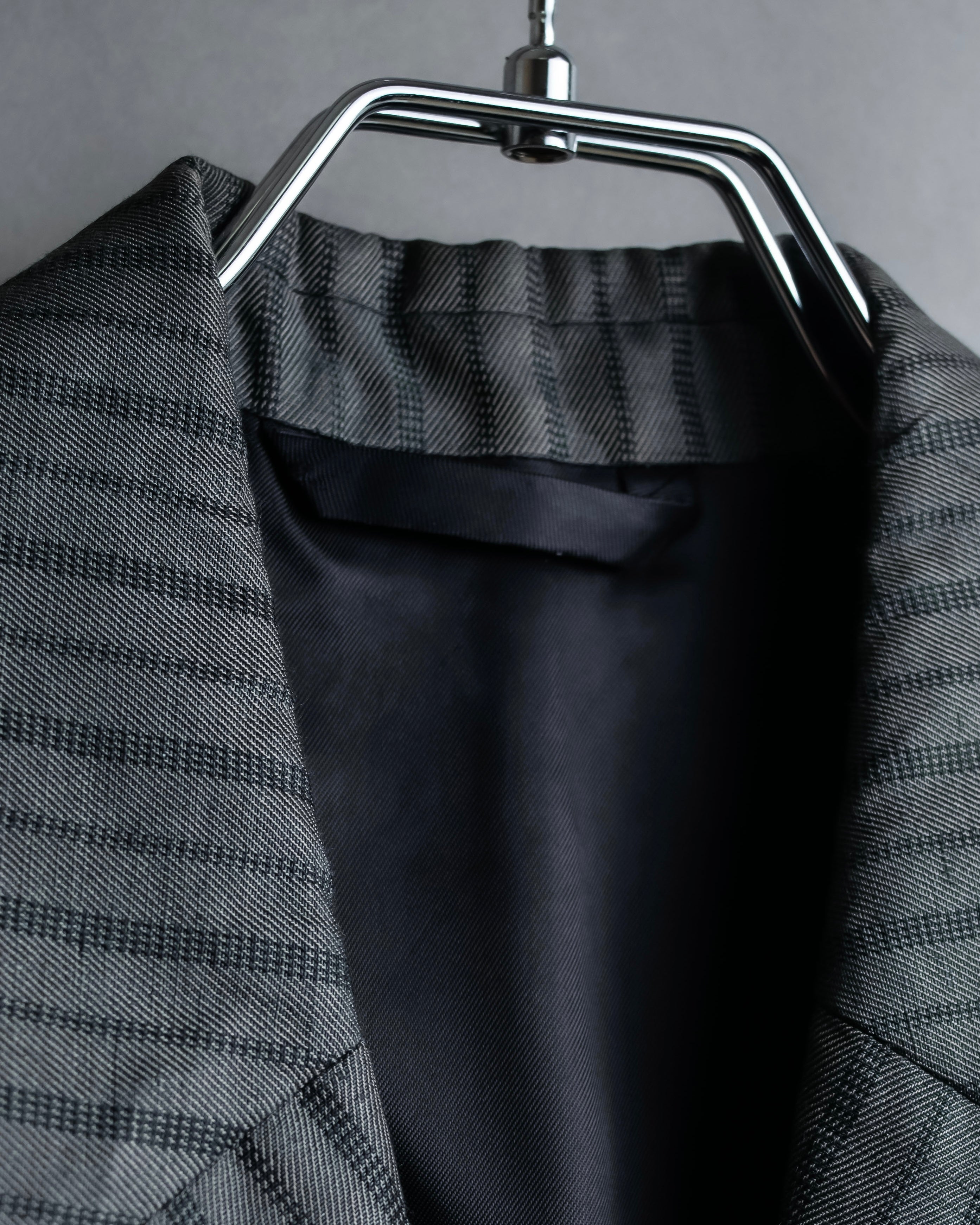 "Acne Studios" Antique design long striped coat