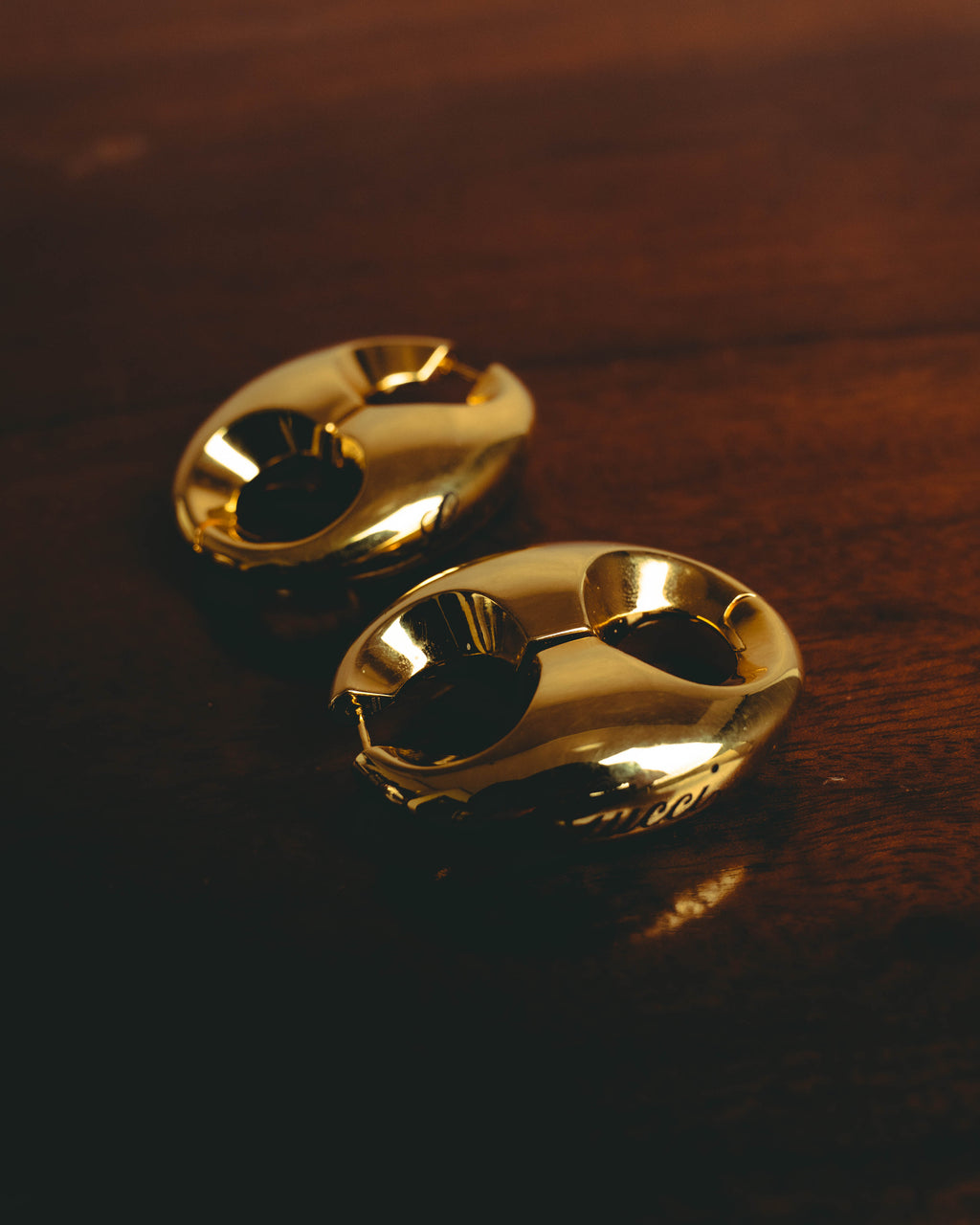 –SPECIAL– "GUCCI" Sculptural marina chain pierce