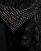 "Ernesto" Glen plaid flannel tailored jacket