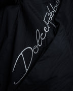 "Dolce & Gabbana" Logo embroidered tie design dress shirt
