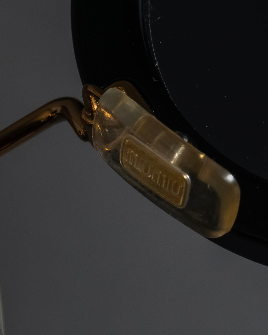 "MIU MIU" Round frame statement sunglasses