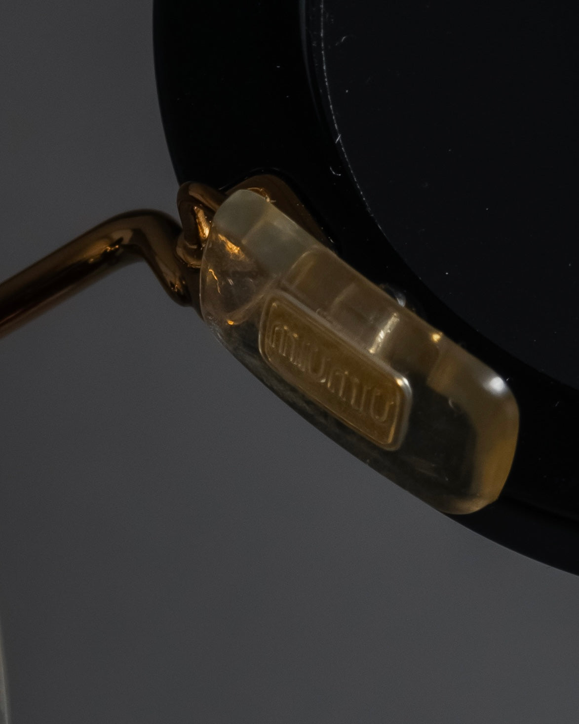 "MIU MIU" Round frame statement sunglasses