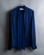 "BALENCIAGA" 16AW Pussy bow sailor shirt