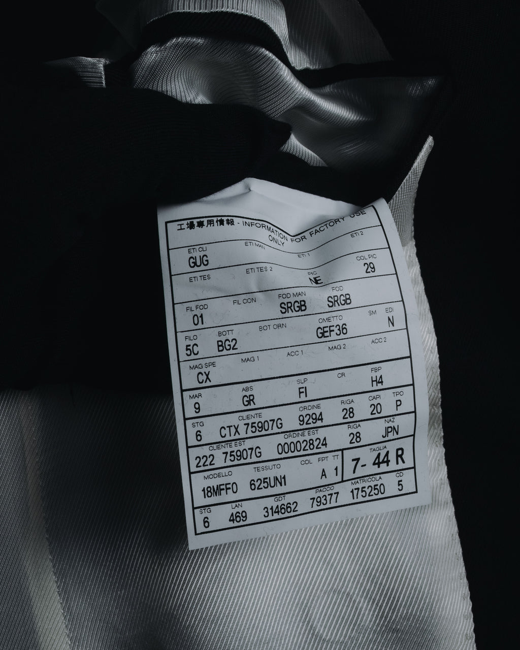 "GUCCI" 2015-2016 Piped tailored blazer