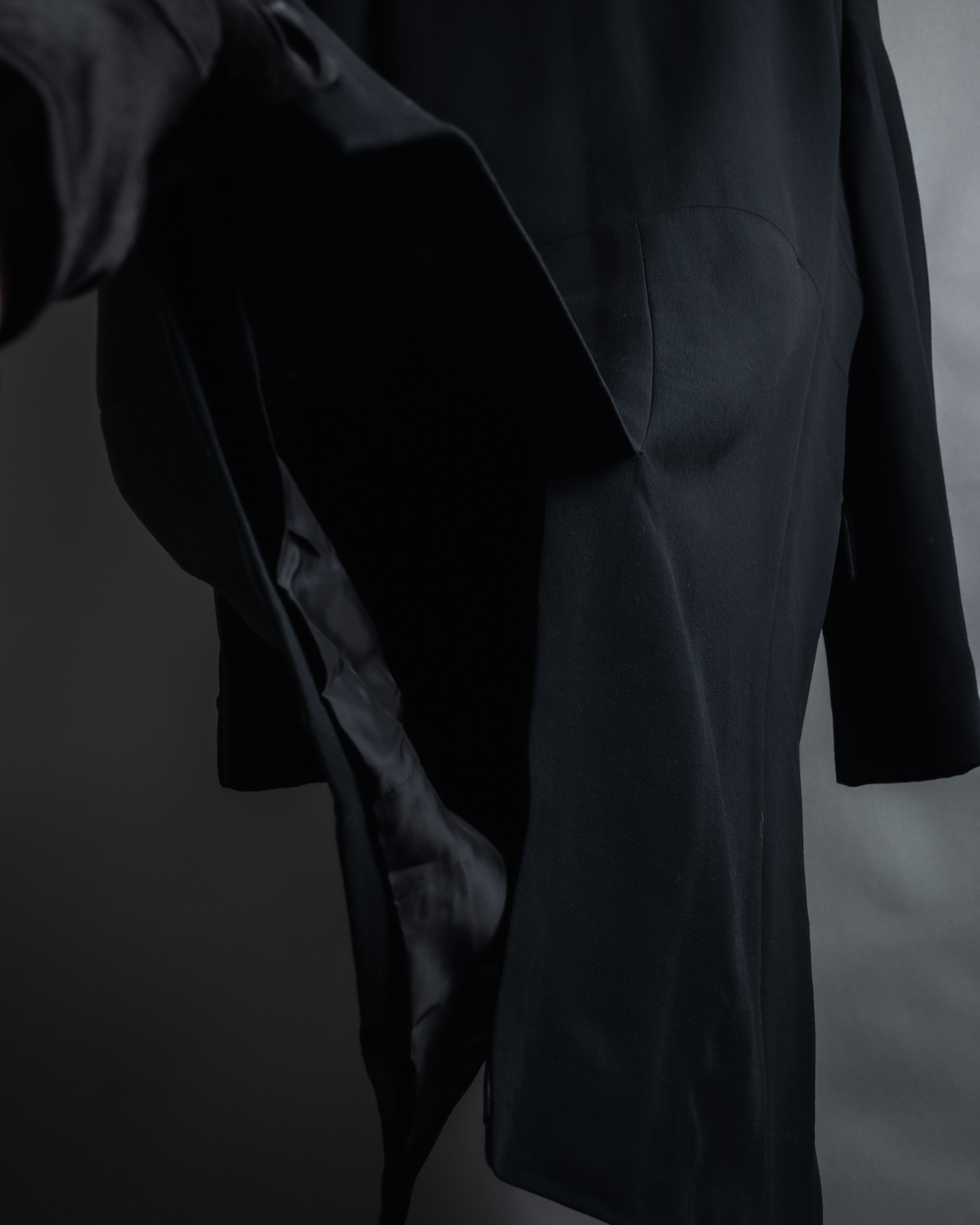 "Gianni Versace" 90’s couture wool-blend long coat