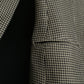 “GIORGIO ARMANI” check patented beautiful shape tailored jacket