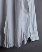 "COMME des GARCONS HOMME PLUS" 15SS Ripped cutting design cotton shirt