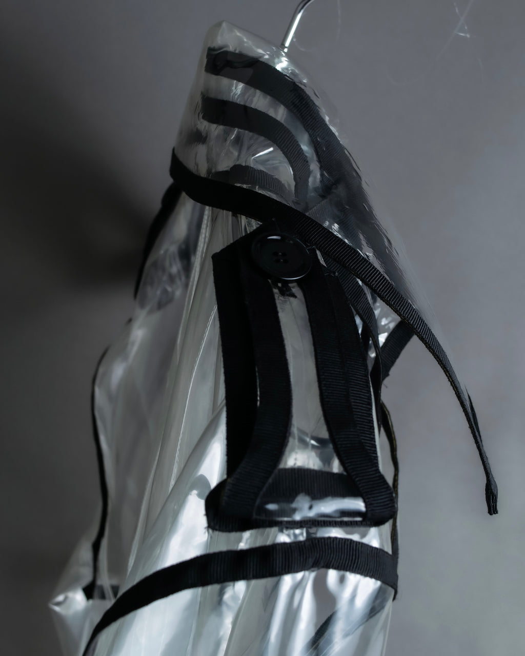 "DOLCE &amp; GABBANA" 23SS PVC material oversize trench coat